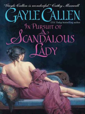 cover image of In Pursuit of a Scandalous Lady
